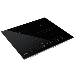 Whirlpool, width 59 cm, black - Built-in induction hob Item - WFS5060CPBF