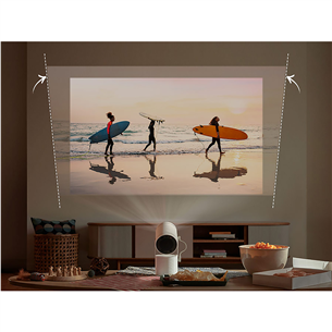 Samsung The Freestyle (Gen 2), 30-100", white - Išmanusis projektorius Prekė - SP-LFF3CLAXXXH