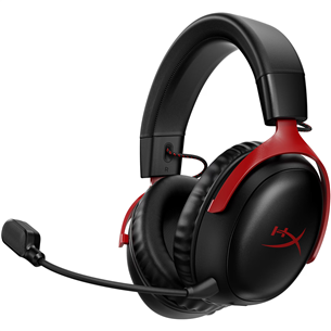 HyperX Cloud III Wireless, black/red - Wireless headset 77Z46AA