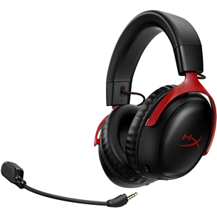 HyperX Cloud III Wireless, black/red - Wireless headset