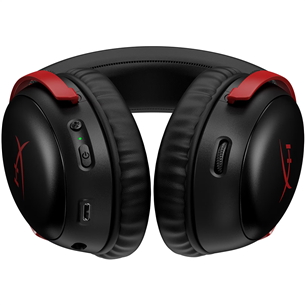 HyperX Cloud III Wireless, black/red - Wireless headset