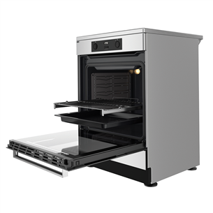 Whirlpool, 83 L, inox - Free standing induction cooker Item - WS68IQ8CCXT/E