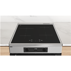 Whirlpool, 83 L, inox - Free standing induction cooker Item - WS68IQ8CCXT/E