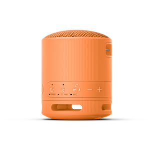 Sony SRS-XB100, orange - Portable wireless speaker Item - SRSXB100D.CE7