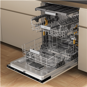 Whirlpool, 15 place settings, width 60 cm - Built-in dishwasher Item - W7IHP42L