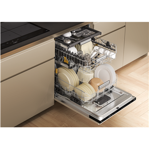 Whirlpool, 15 place settings, width 60 cm - Built-in dishwasher Item - W7IHP42L