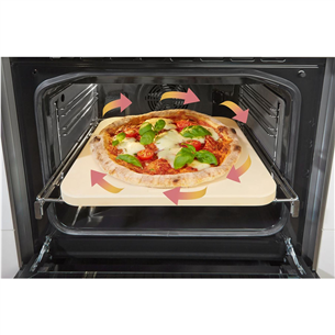 Gorenje, retro, 70 L, black - Freestanding Ceramic Cooker Item - GECS5B70CLB
