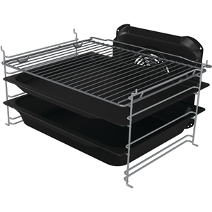 Gorenje, retro, 70 L, black - Freestanding Ceramic Cooker Item - GECS5B70CLB