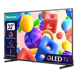 Hisense A5KQ, 32", Full HD, QLED, black - Televizorius Prekė - 32A5KQ