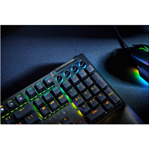 Razer BlackWidow V4, Green Switch, механическая, SWE, черный - Клавиатура Товар - RZ03-04690600-R3N1