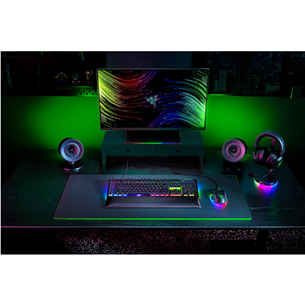 Razer BlackWidow V4, Green Switch, механическая, SWE, черный - Клавиатура Товар - RZ03-04690600-R3N1