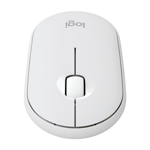 Logitech Pebble Mouse 2 M350s BT, white - Wireless mouse Item - 910-007013