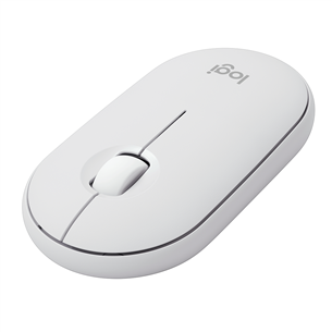 Logitech Pebble Mouse 2 M350s BT, white - Wireless mouse Item - 910-007013