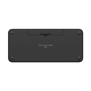 Klaviatūra Logitech Pebble Keys 2 K380s, SWE, black, belaidė Prekė - 920-011879