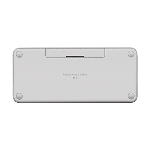 Klaviatūra Logitech Pebble Keys 2 K380s, SWE, white, belaidė Prekė - 920-011880