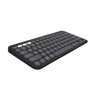 Logitech Pebble Keys 2 K380s, US, black - Wireless keyboard Item - 920-011851