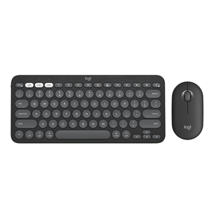 Logitech Pebble 2 Combo for Mac, US, black - Wireless keyboard and mouse Item - 920-012244 920-012244