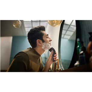 Barzdaskutė Philips Shaver 3000 Series, Wet & Dry, black/silver Prekė - S3143/00