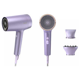Plaukų džiovintuvas Philips Hair Dryer 7000 Series, purple BHD720/10