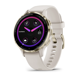 Garmin Venu 3S, бежевый/золотистый - Спортивные часы Товар - 010-02785-04 010-02785-04