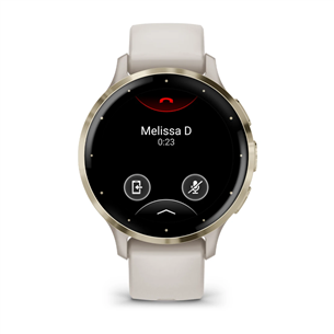 Garmin Venu 3S, бежевый/золотистый - Спортивные часы Товар - 010-02785-04