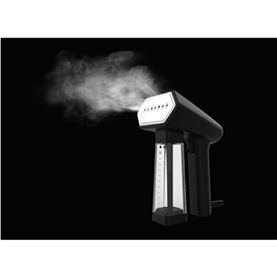 Nešiojamasis garintuvas + pūkų rinkiklis SteamOne, juoda Prekė - SN200B+RP10B