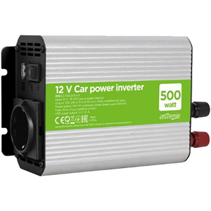Gembird 12 В -> 500 Вт + USB-порт - Инвертор Товар - EG-PWC500-01 EG-PWC500-01