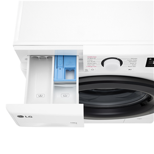LG, 10 kg, depth 56,5 cm, 1400 rpm - Front load washing machine Item - F4WR510SBW.ABWQWMR