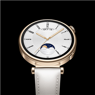 Huawei Watch GT4, 41 mm, gold/white - Smartwatch Item - 55020BJB