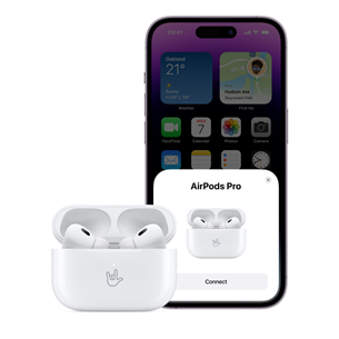 Ausinės Apple AirPods Pro, 2nd gen, USB-C, belaidės Prekė - MTJV3ZM/A