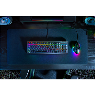Razer BlackWidow V4 X, Green Switch, mechanical, SWE, black - Keyboard Item - RZ03-04700600-R3N1