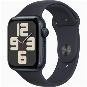 Apple Watch SE 2, GPS, Sport Band, 44 мм,  M/L, темно-серый - Смарт-часы Товар - MRE93ET/A MRE93ET/A