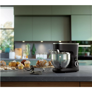 Virtuvinis kombainas Philips Series 7000, 5,5 L, 1000 W, black Prekė - HR7962/21