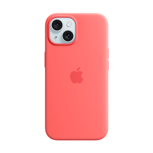 Apple Silicone Case with Magsafe, iPhone 15, розовый - Чехол Товар - MT0V3ZM/A MT0V3ZM/A
