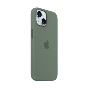 Apple Silicone Case with Magsafe, iPhone 15, зеленый - Чехол Товар - MT0X3ZM/A