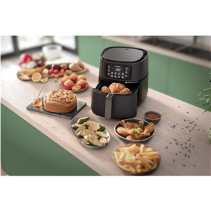 Philips Airfryer 5000 series XXL Connected, 7,2 L, 2000 W, black - Air fryer Item - HD9285/93