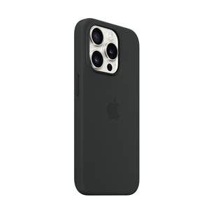 Apple Silicone Case with Magsafe, iPhone 15 Pro, черный - Чехол Товар - MT1A3ZM/A