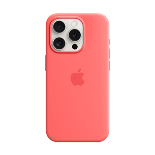 Apple Silicone Case with Magsafe, iPhone 15 Pro, розовый - Чехол Товар - MT1G3ZM/A MT1G3ZM/A