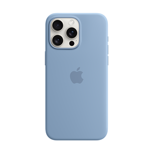 Dėklas Apple Silicone Case with Magsafe, iPhone 15 Pro Max, winter blue Prekė - MT1Y3ZM/A MT1Y3ZM/A