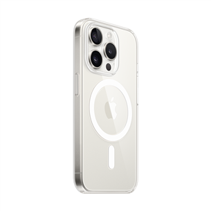 Dėklas Apple Clear Case, iPhone 15 Pro, transparent Prekė - MT223ZM/A