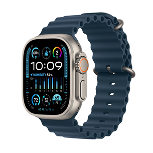Apple Watch 49 мм, Ocean Band, синий - Ремешок для часов Товар - MT633ZM/A