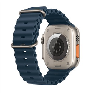 Apple Watch 49 мм, Ocean Band, синий - Ремешок для часов Товар - MT633ZM/A