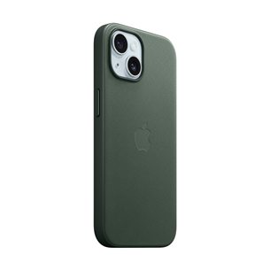 Apple FineWoven Case with MagSafe, iPhone 15, зеленый - Чехол Товар - MT3J3ZM/A