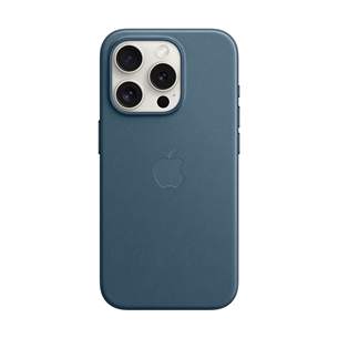 Apple FineWoven Case with MagSafe, iPhone 15 Pro, синий - Чехол Товар - MT4Q3ZM/A MT4Q3ZM/A