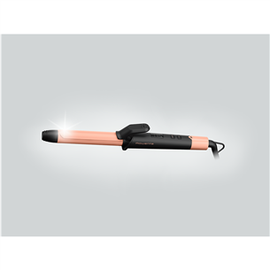 Rowenta Express Shine, Papaya Version, 25 mm, pink - Plaukų garbanojimo žnyplės Prekė - CF2810F0