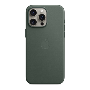 Apple FineWoven Case with MagSafe, iPhone 15 Pro Max, зеленый - Чехол Товар - MT503ZM/A MT503ZM/A