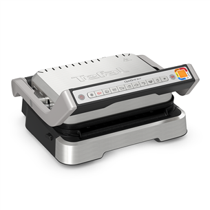 Elektrinis grilis Tefal OptiGrill 2in1, inox Prekė - GC772D30 GC772D30
