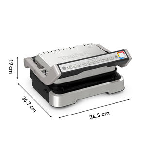 Elektrinis grilis Tefal OptiGrill 2in1, inox Prekė - GC772D30