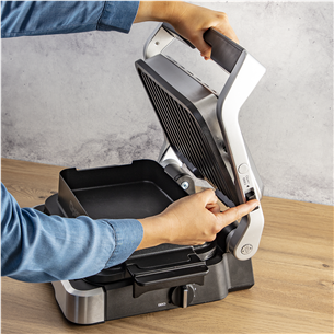 Elektrinis grilis Tefal OptiGrill 4in1, inox Prekė - GC774D30