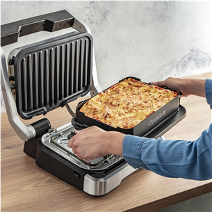Elektrinis grilis Tefal OptiGrill 4in1, inox Prekė - GC774D30